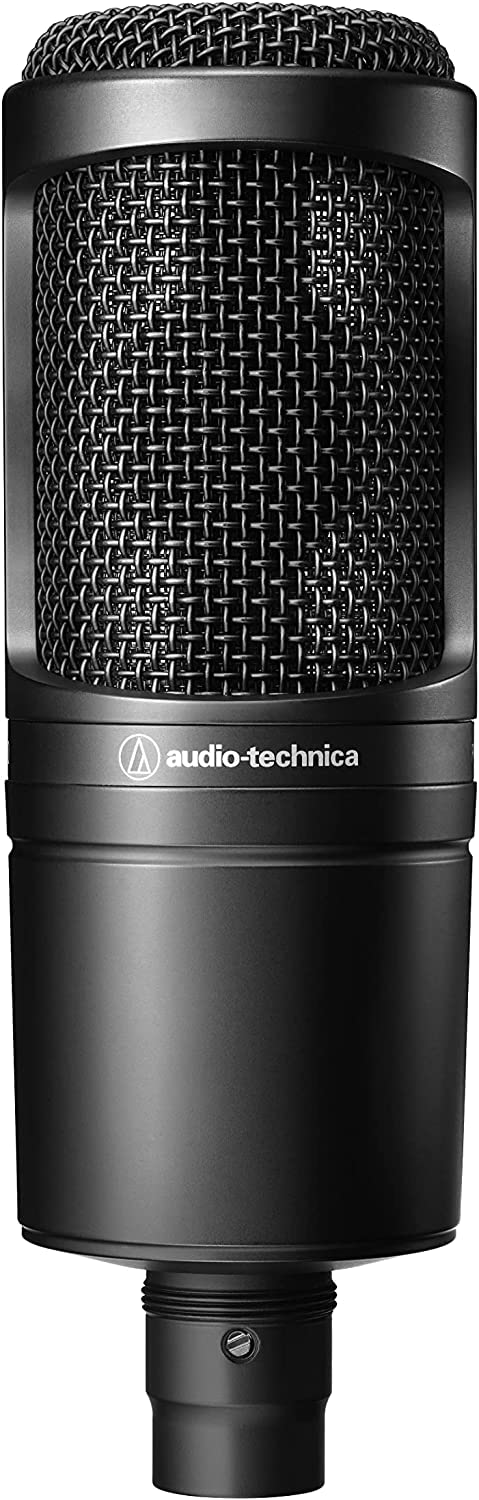 audio-technica AT2020 Cardioid Condenser Studio XLR Mic...