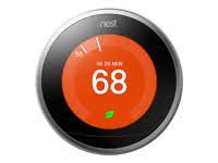 NESFH Nest Learning Thermostat 3rd Generation, Stainless Steel, Works with Amazon Alexa