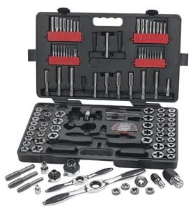 KD Tools GearWrench 82812 114 pc. Large SAE/Metric Ratcheting Tap and Die Set