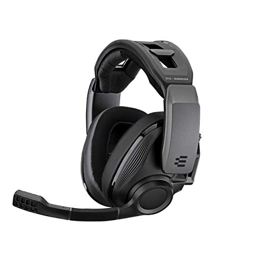  EPOS Gaming EPOS I SENNHEISER GSP 670 Wireless Gaming Headset, Low-Latency Bluetooth, 7.1 Surround Sound, Noise-Cancelling Mic, Flip-to-Mute, Audio Presets, For Windows PC, PS4, and Smartphones , Black...