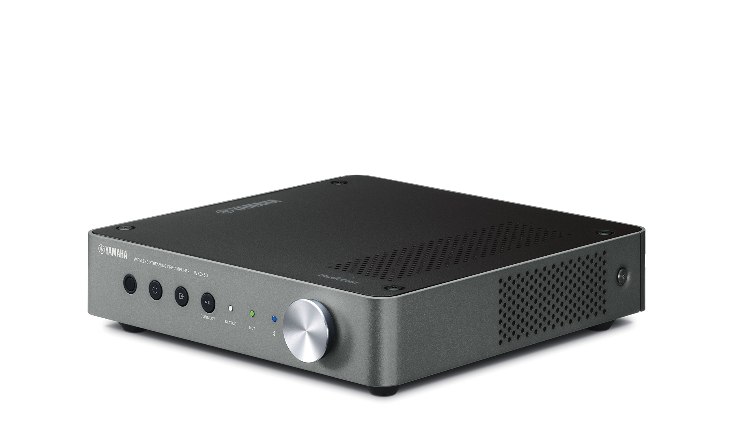 Yamaha Audio WXC-50 MusicCast Wireless Streaming Preamplifier (Dark Silver)