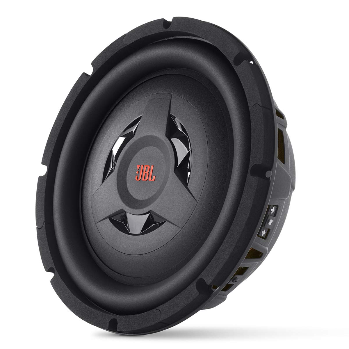 JBL Club WS1000 - 10” shallow mount subwoofer w/SSI™ (Selectable Smart Impedance) switch from 2 to 4 ohm