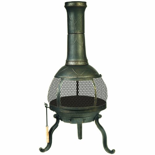 Kay Home Products Deckmate Sonora Outdoor Chimenea Fireplace Model 30199