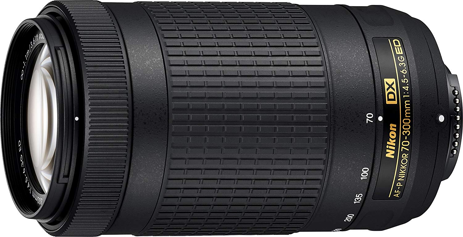 Nikon AF-P DX NIKKOR 70-300mm f/4.5-6.3G ED VR Lens for  DSLR Cameras Refurbished