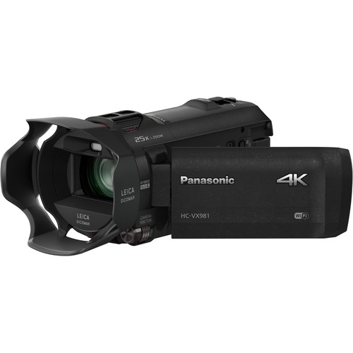 Panasonic HC-VX981 Wi-Fi 4K Ultra HD Video Camera Camcorder