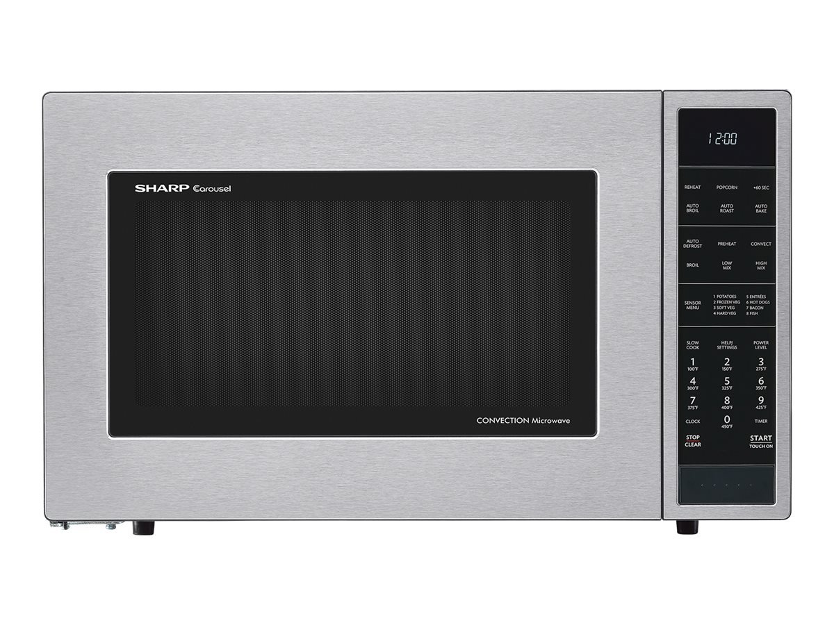 Sharp Carousel Countertop Convection + Microwave Oven 1.5 CU. FT. 900W Stainless Steel