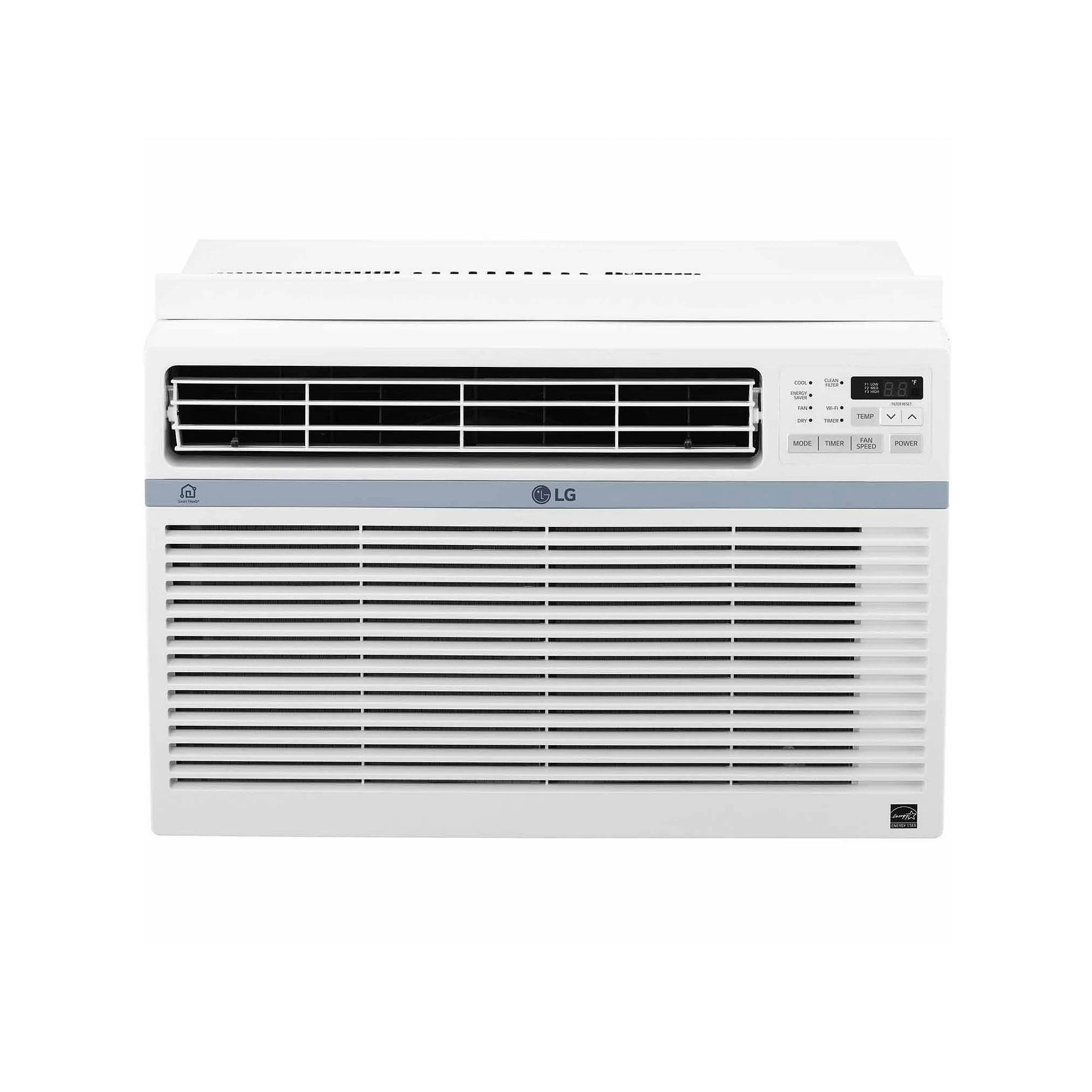 LG LW1217ERSM Energy Star 12,000 BTU 115V Window Mounted Air Conditioner with Wi-Fi Control