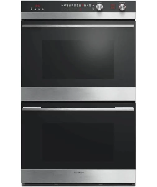 Fisher and Paykel Fisher Paykel OB30DDEPX2 Platinum 30" Stainless Steel Electric Double Wall Oven